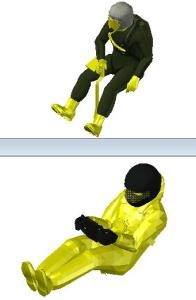 Pilots Of Aircraft 3D DWG Model for AutoCAD