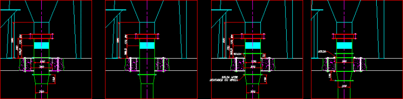Pipe Support DWG Block for AutoCAD