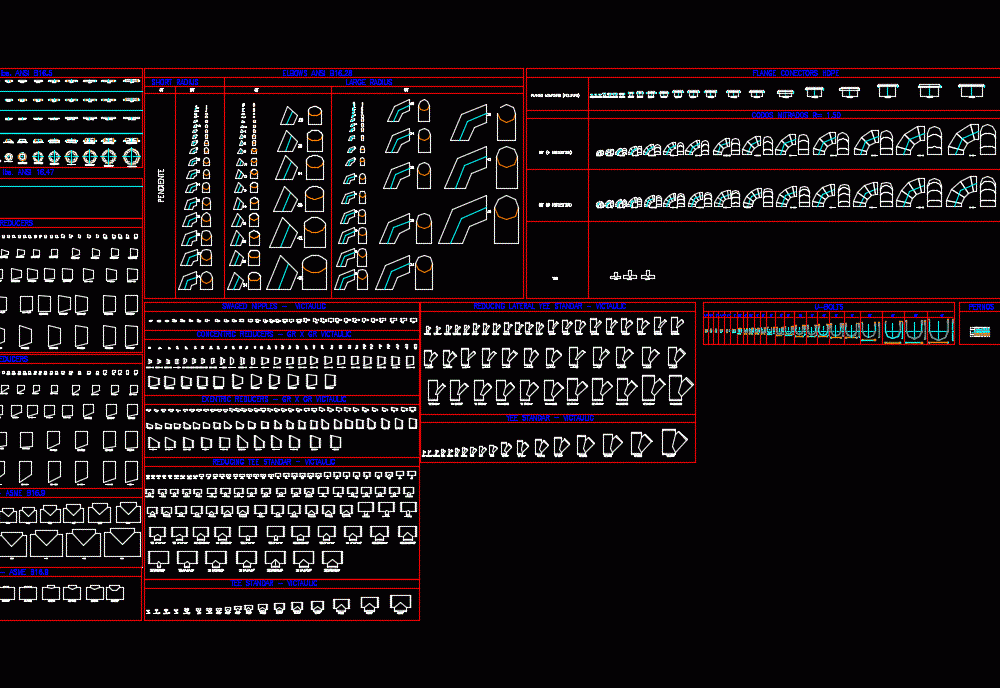 Pipes 2D DWG Block for AutoCAD • Designs CAD