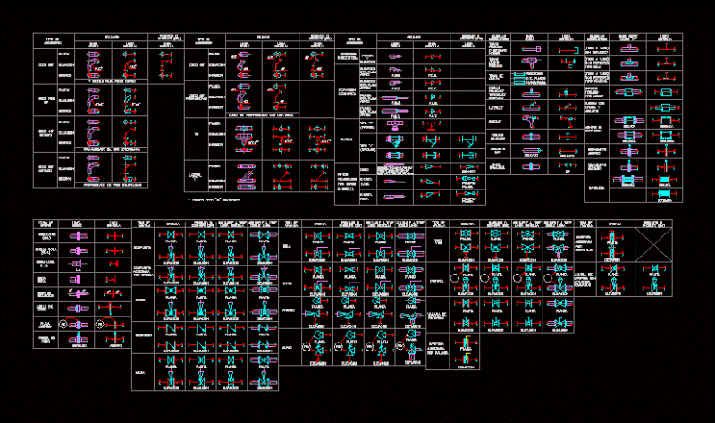 Pipes DWG Block for AutoCAD