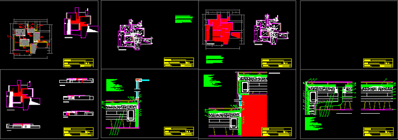 Pladur Details DWG Detail for AutoCAD