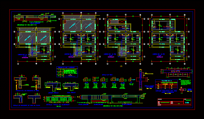 Plan Details Lightened DWG Plan for AutoCAD