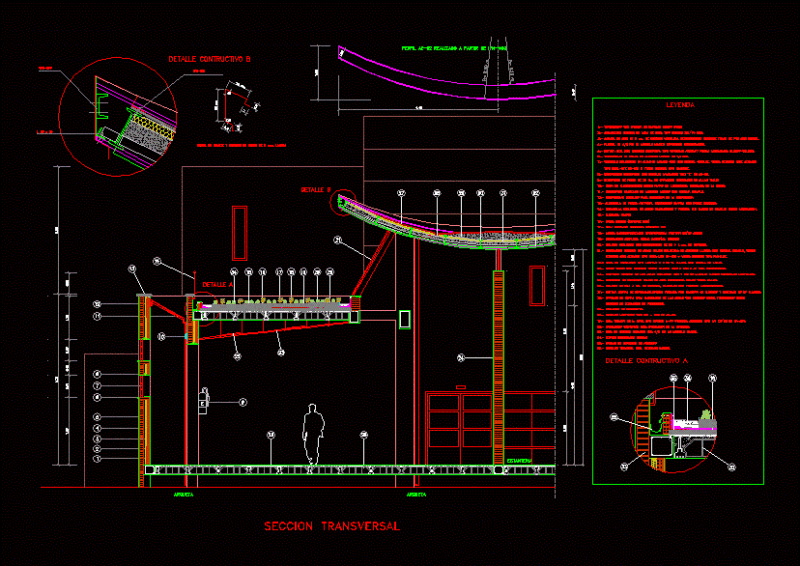 Plane Cover Curve DWG Detail for AutoCAD