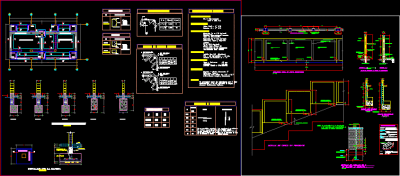 Plane Of Details DWG Detail for AutoCAD