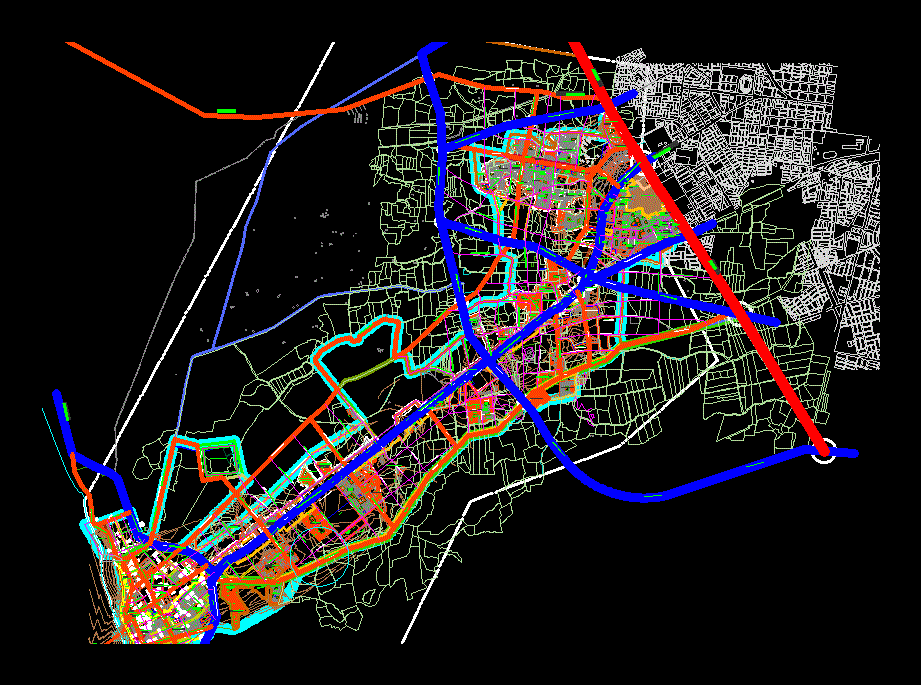 Генеральный план города армавир