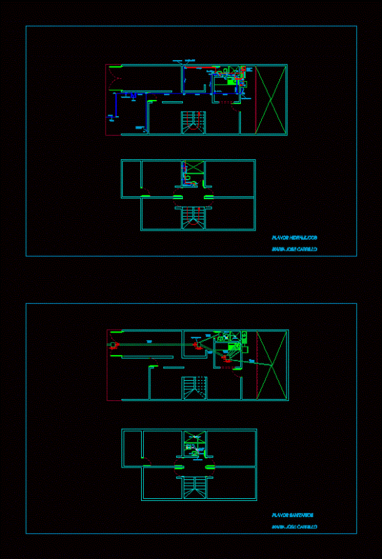 Plano Hidrauico 3D DWG Model for AutoCAD