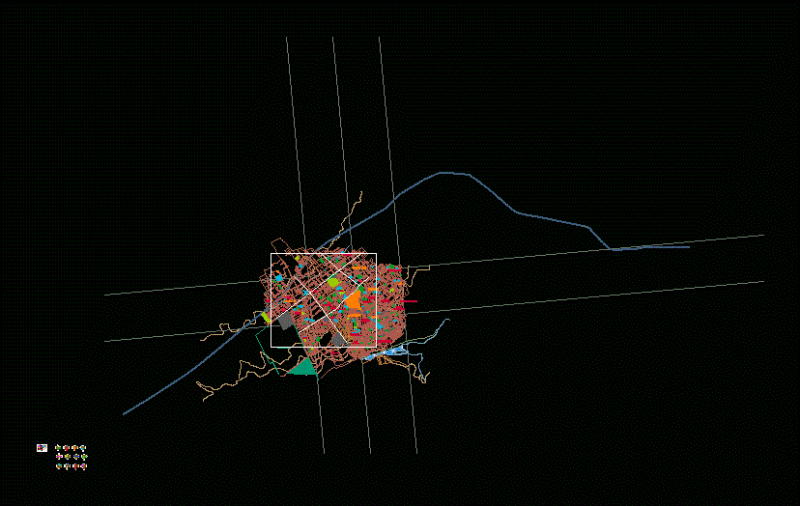 Plano Huancayo DWG Block for AutoCAD