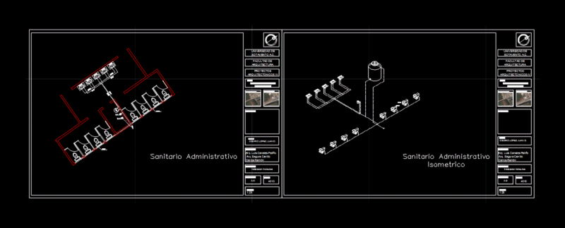 Plano Hydraulic Instalciones DWG Plan for AutoCAD