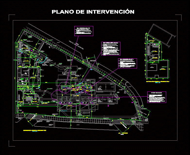 Plano Intervention Tap Tap Dwg Detail For Autocad Designs Cad
