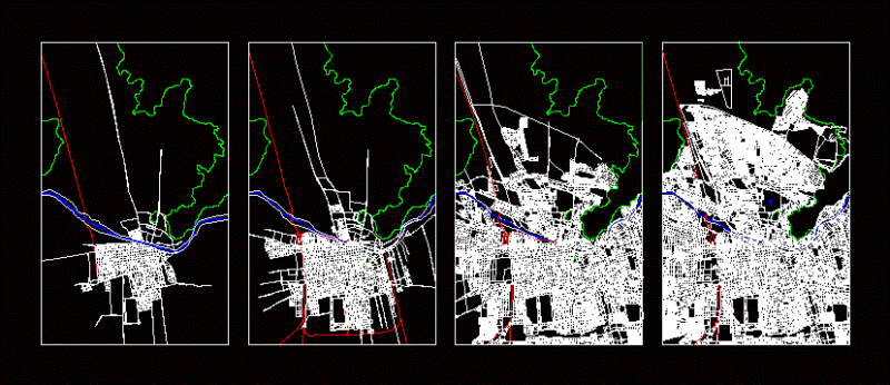 Plano Santiago De Chile DWG Block for AutoCAD