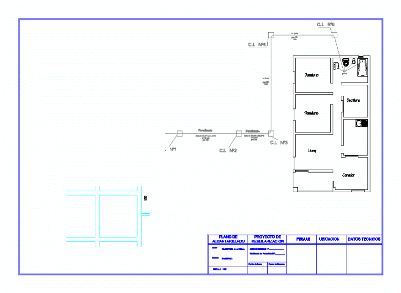 Plano Sewer Base DWG Block for AutoCAD