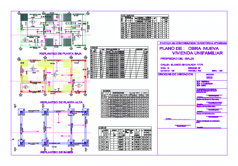 Plano Stake H ° A ° DWG Block for AutoCAD