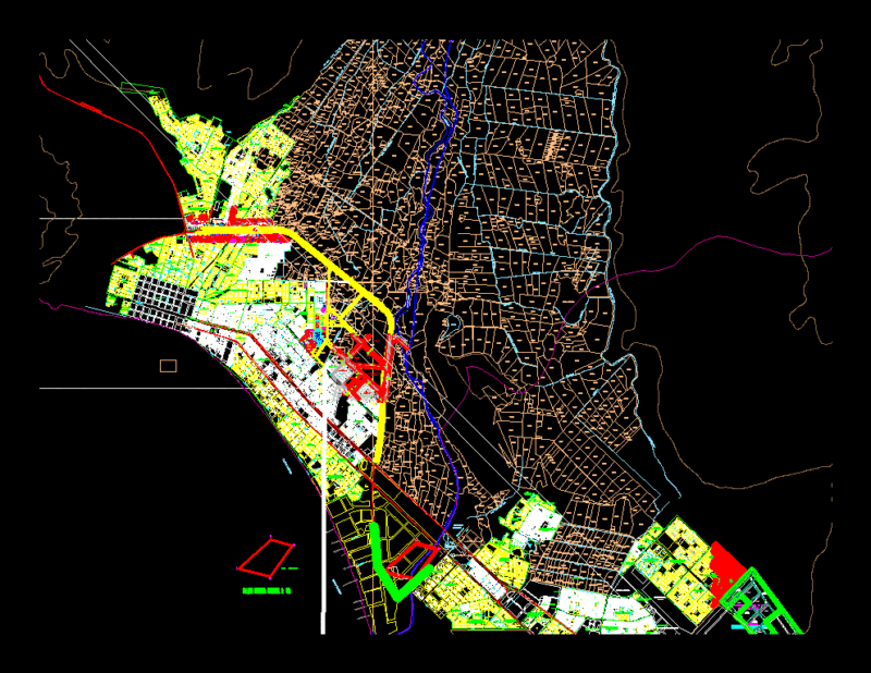 Plans Chimbote – Peru DWG Plan for AutoCAD