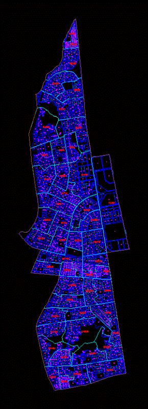 Plans Lima City DWG Plan for AutoCAD