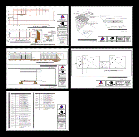 Plant And Details Cimentacion Dwg Detail For Autocad Designs Cad