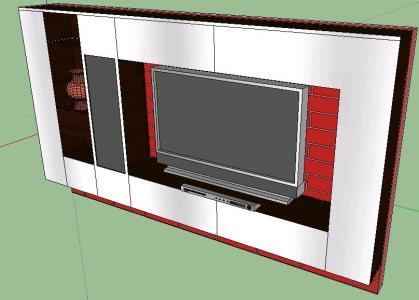 Plasma Tv 3D SKP Model for SketchUp