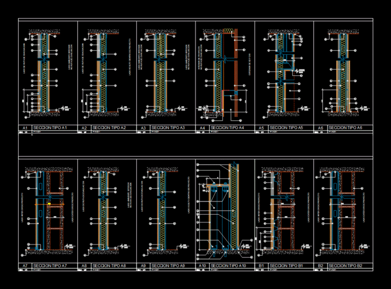 Plaster Rock Plates DWG Detail for AutoCAD