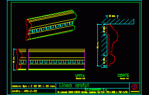 Plaster’s Moulding DWG Block for AutoCAD