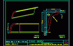 Plaster’s Mouldings DWG Section for AutoCAD
