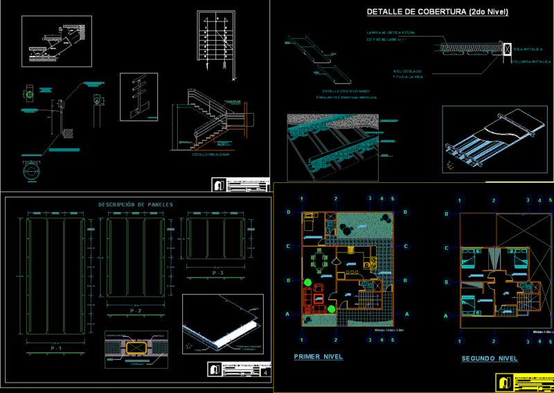Plaster Sandwich – Fibracreto DWG Block for AutoCAD