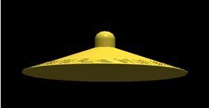 Plate Lamp 3D DWG Model for AutoCAD