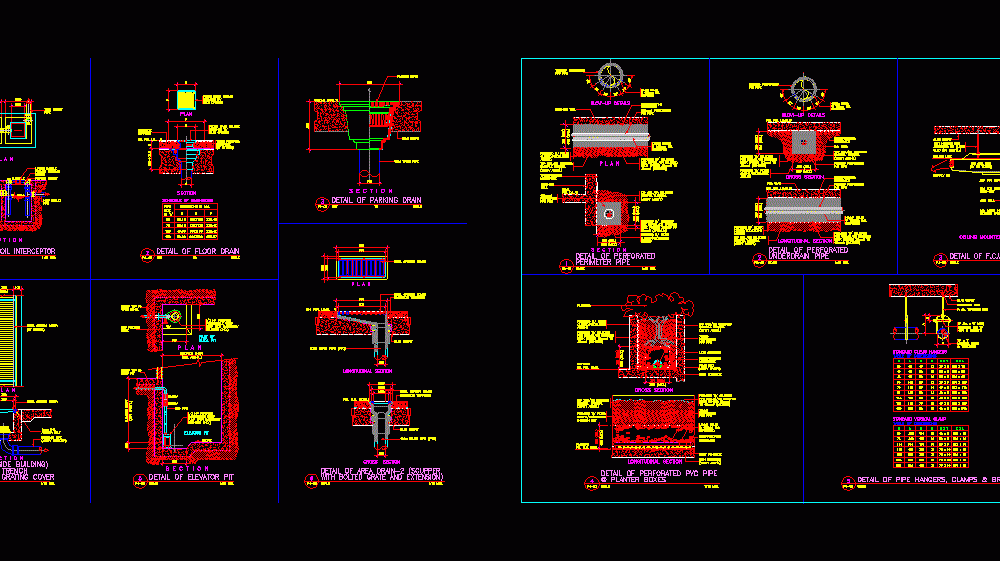 Plumbing Details DWG Detail for AutoCAD • Designs CAD