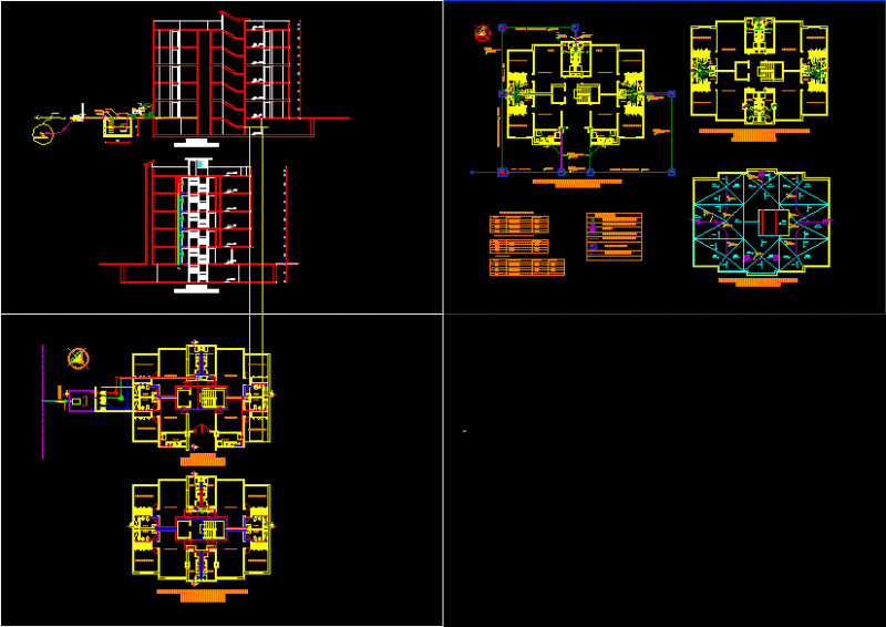 Plumbing DWG Detail for AutoCAD