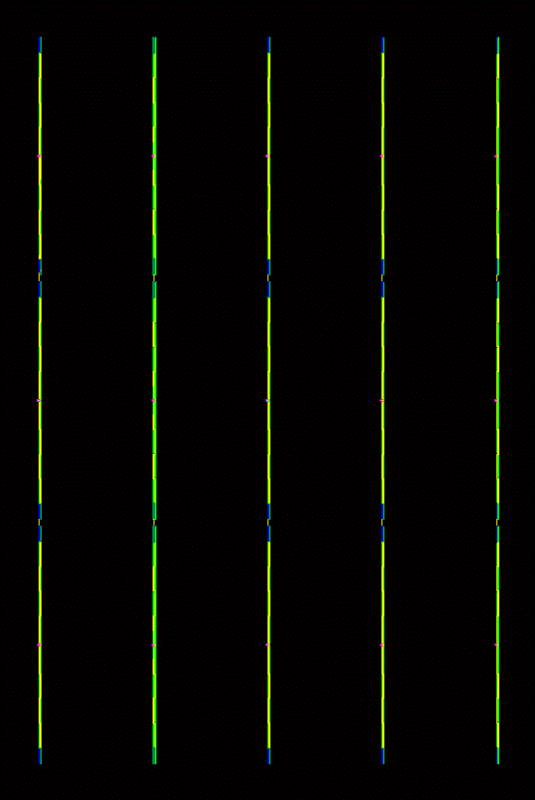 Poles Lines Of Life DWG Block for AutoCAD