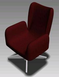 Poltrona 3D DWG Model for AutoCAD