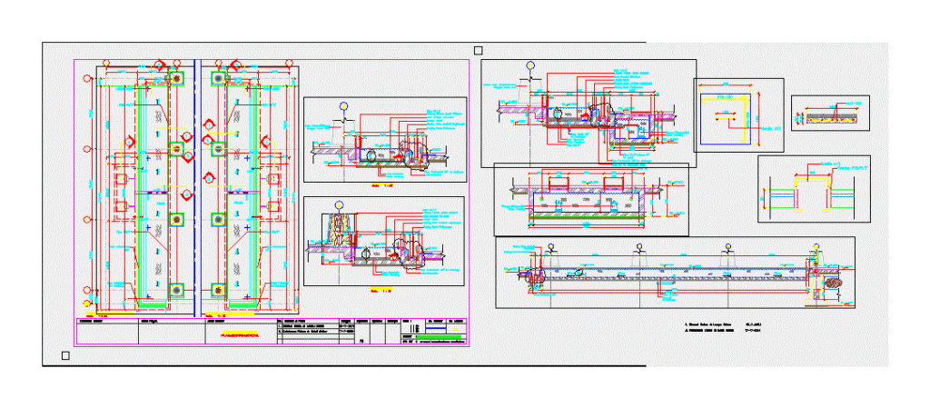 Pond Detail DWG Detail for AutoCAD