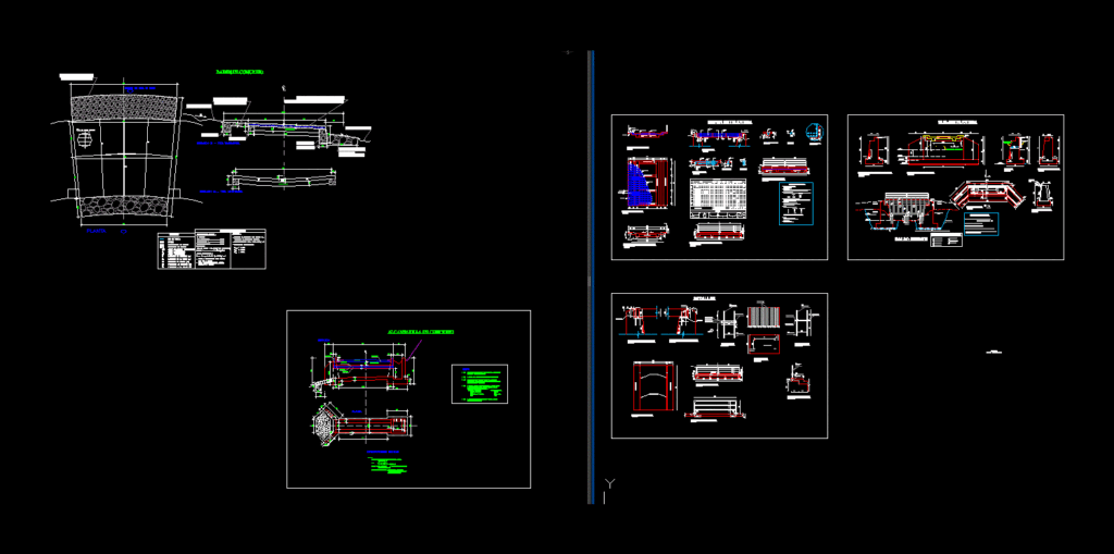 Ponton Baden And Sewer DWG Detail for AutoCAD