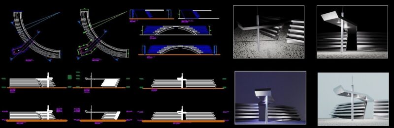 Portal – Pavilion Hannover DWG Block for AutoCAD