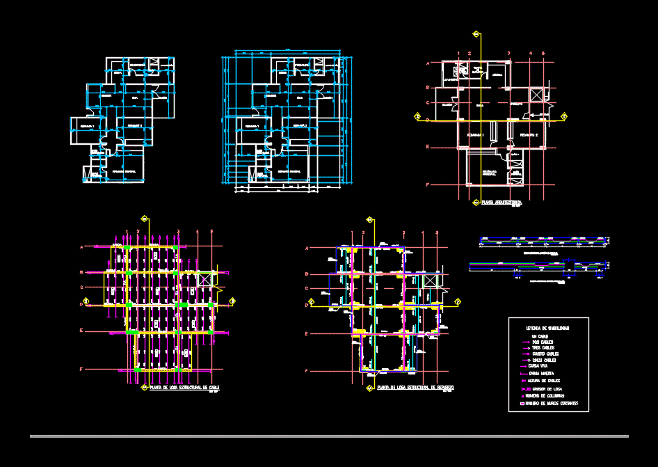 Post-Tensioned Slab DWG Section for AutoCAD • Designs CAD