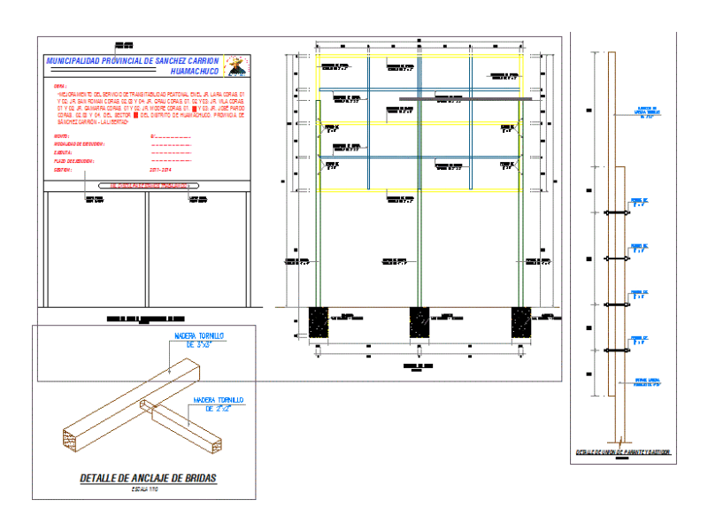 Poster Artwork DWG Block for AutoCAD