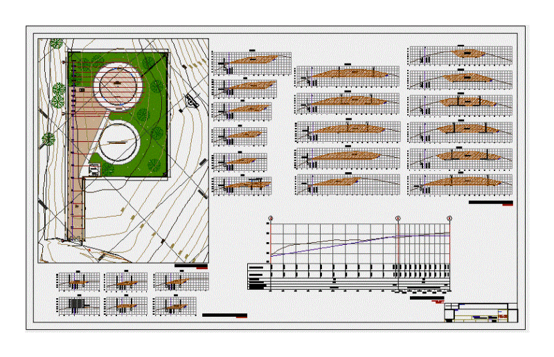 Potable Water Network DWG Block for AutoCAD