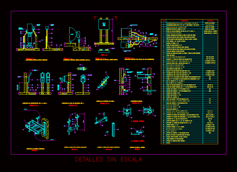 Power Details DWG Detail for AutoCAD