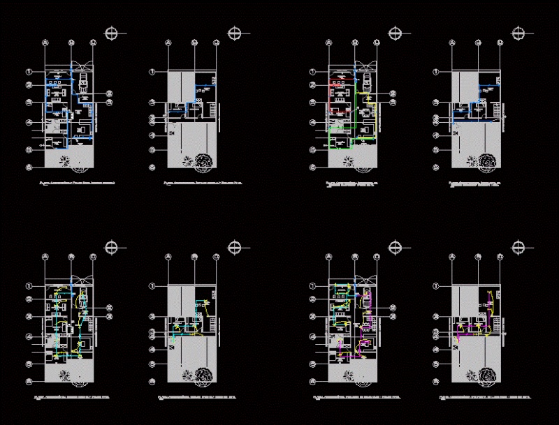 Power Plans DWG Plan for AutoCAD