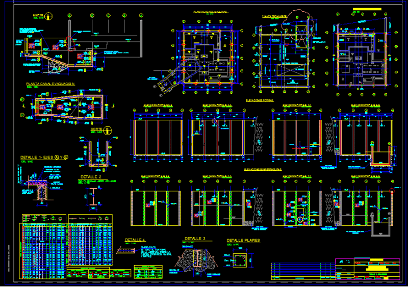 Powerhouse DWG Block for AutoCAD