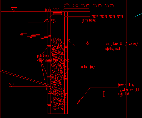 Pozo Domestico De Recarga Del Acuifero – Israel DWG Block for AutoCAD