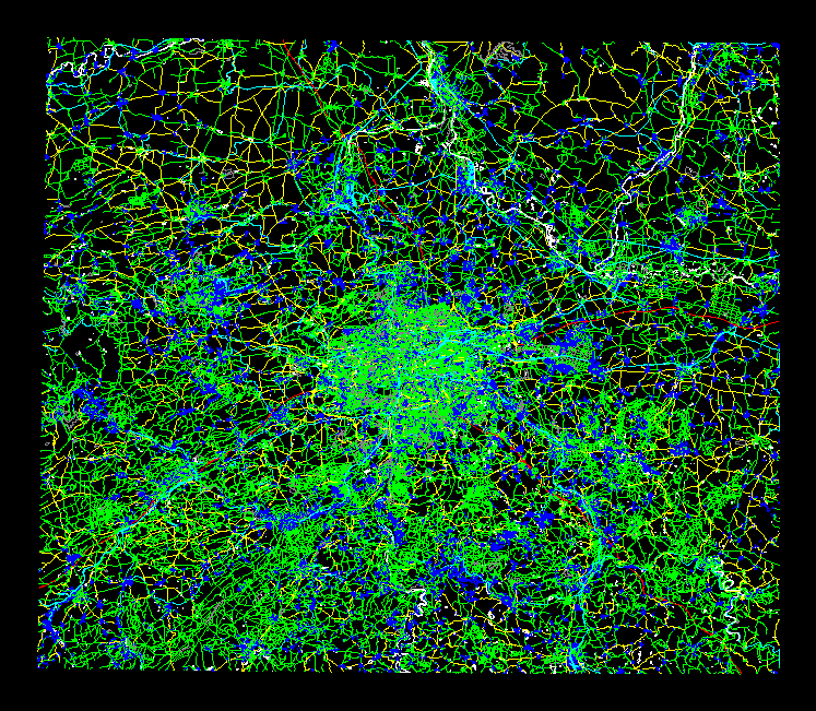 Prague City Map; Czech Republic Prague City Map DXF Model for AutoCAD ...