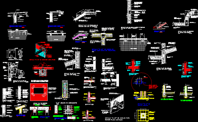 Precast DWG Section for AutoCAD