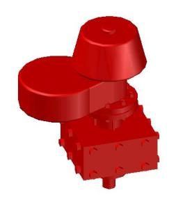 Pressure Valve – Empty 3D DWG Model for AutoCAD