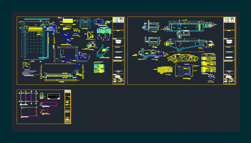 Presurisado Irrigation System DWG Detail for AutoCAD