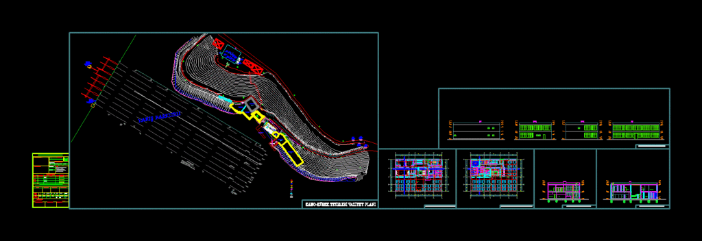 Project – Rafting DWG Full Project for AutoCAD