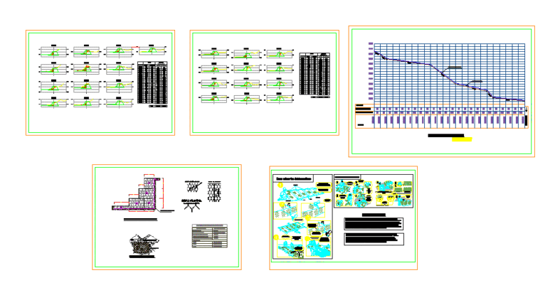 Project Riparian Defense Gabions In The Sierra DWG Full Project for AutoCAD