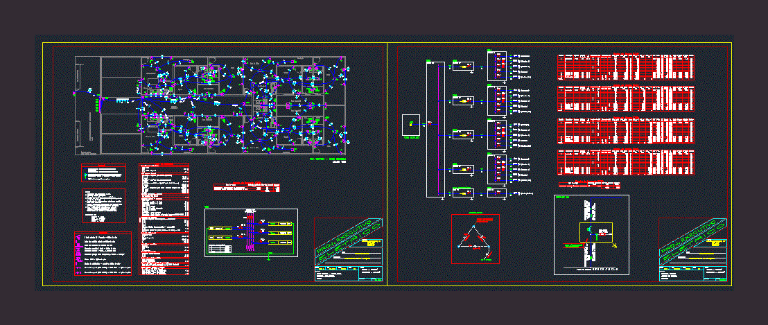 Projeto Eletrico Family House DWG Block for AutoCAD 