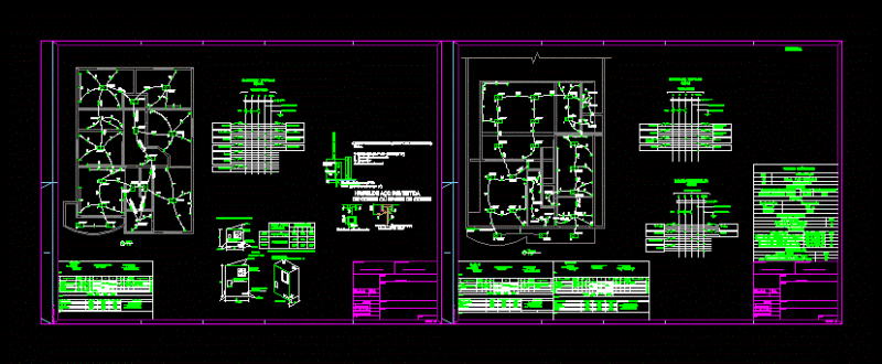 Projeto Residencial Eletrico DWG Plan for AutoCAD