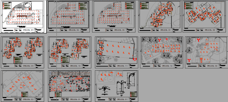 Projeto Torre Completoeletrica DWG Block for AutoCAD