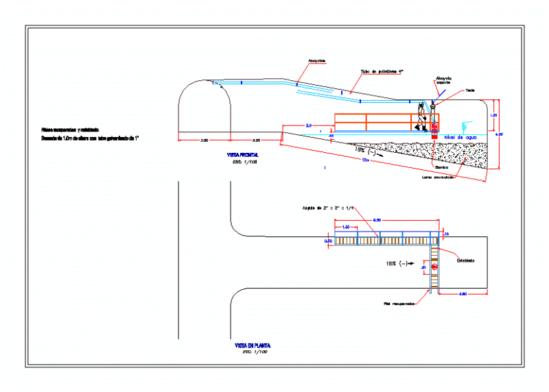 Puddle Of Conventional Pumping DWG Block for AutoCAD