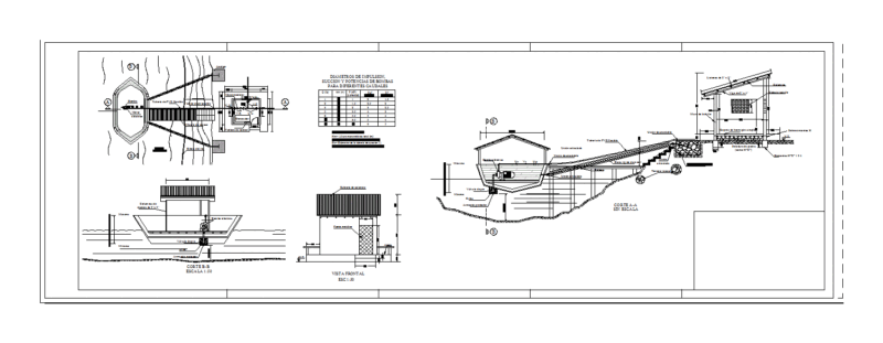 Pump Adduction DWG Block for AutoCAD